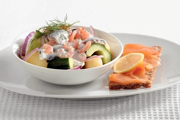 scandinavian fish salad