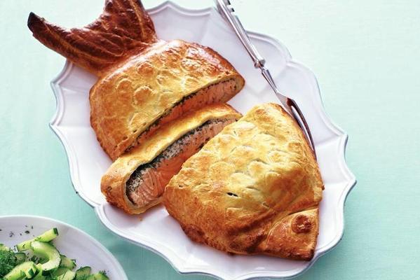 salmon 'and croûte' from marjan