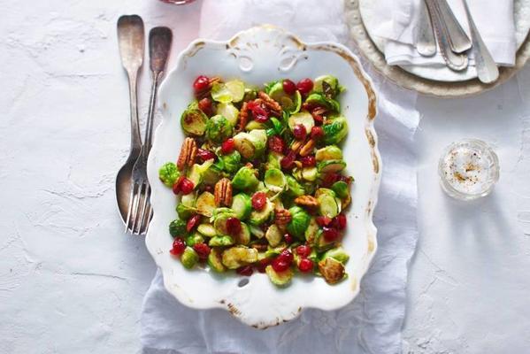 sprouts with cranberries