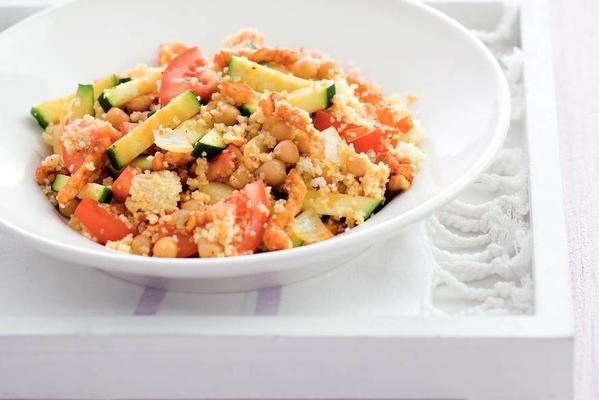 chickpea wholegrain with couscous