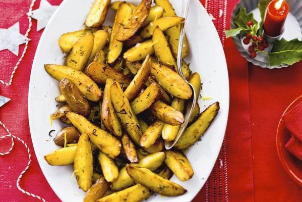 Herby Lemon oven-potatoes