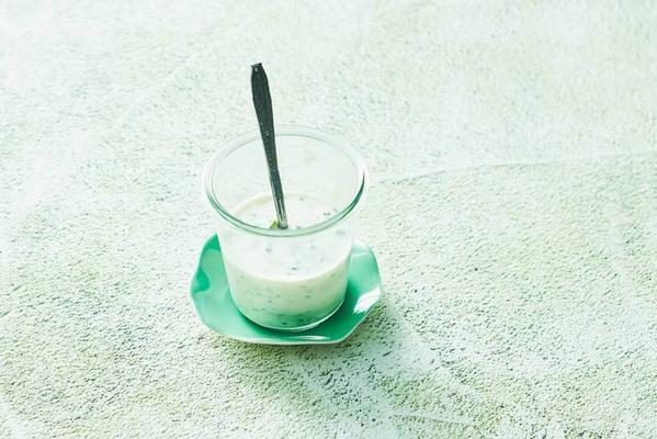 yogurt-coriander dressing