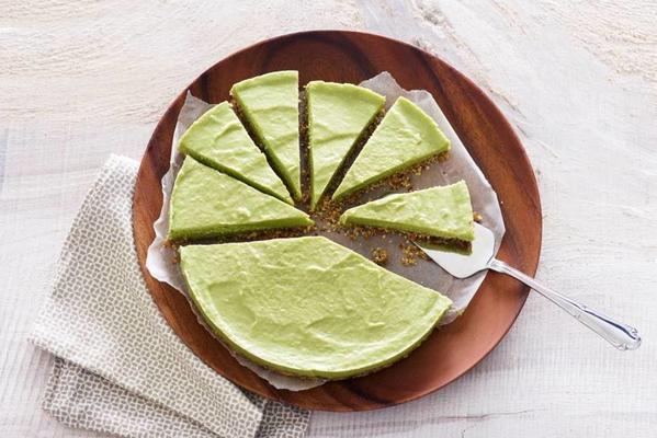no bake avocado cheesecake