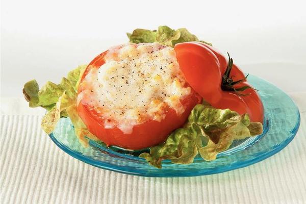 tomatoes stuffed with goat's cheese