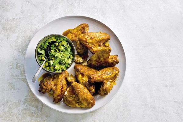 chicken wings with 5 spice powder