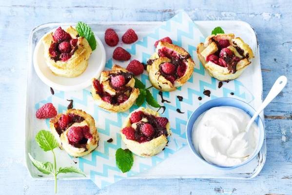 French toast in a muffin mold