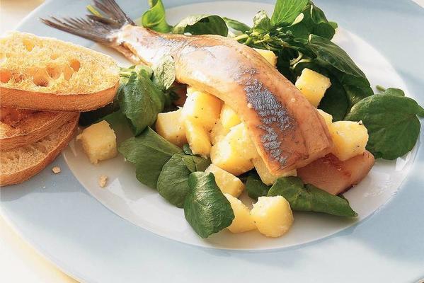 herring with potato salad