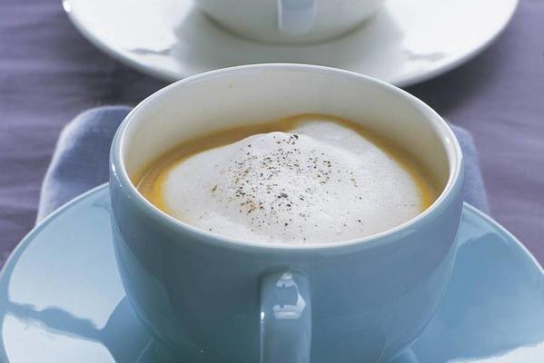 cappuccino soup of your choice