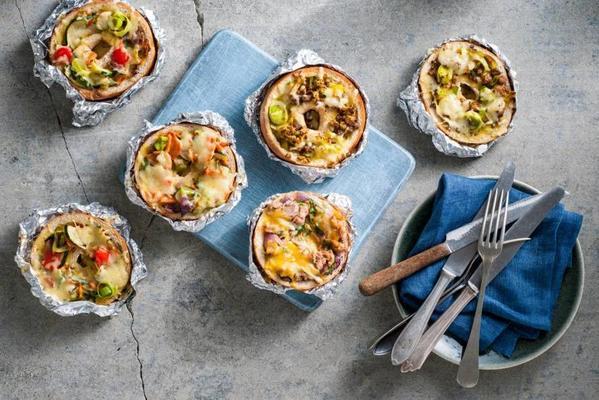 bagel quiches from rutger bakes