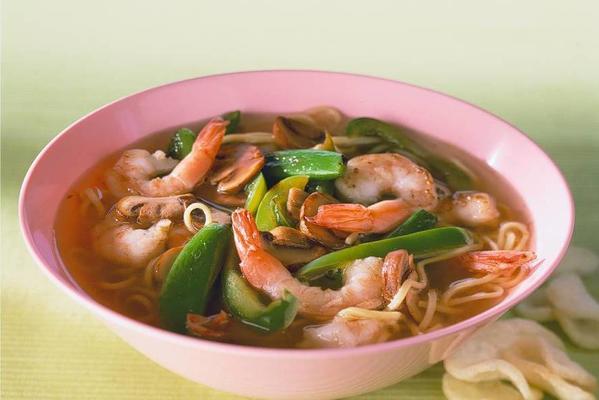 soup with shrimp