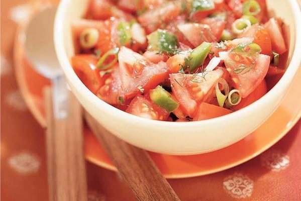 Moroccan tomato salad