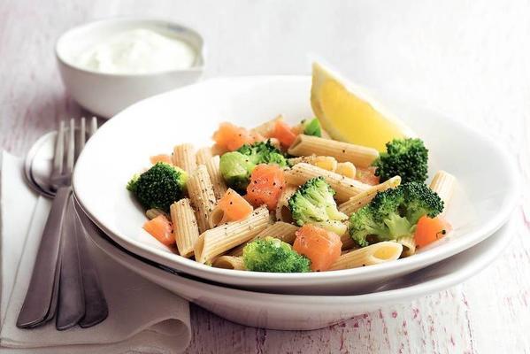 Penne With Salmon And Broccoli