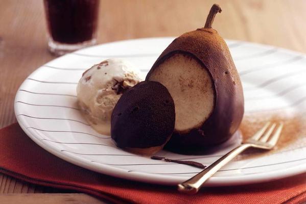 chocolate pears