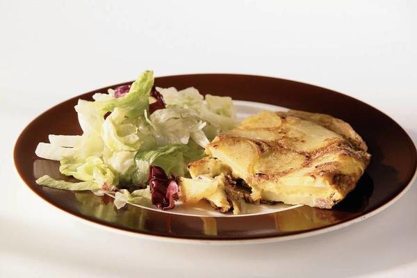farm omelette with schwarzwalder schinken