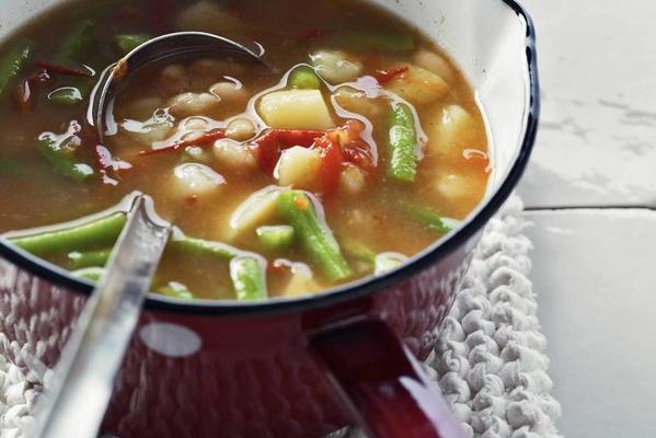 vegetable soup with pistou