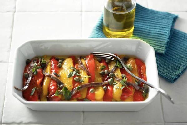 salad of roasted peppers