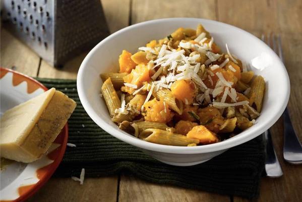 penne with pumpkin