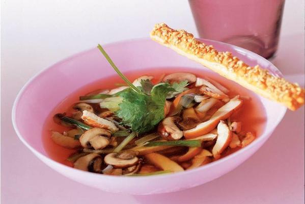 oriental mushroom soup