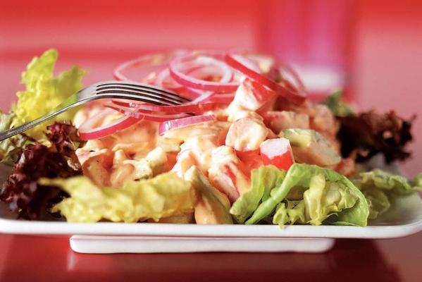creamy fish salad
