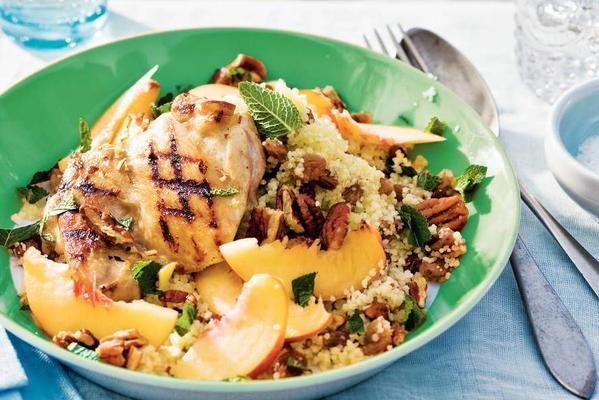 sweet-hearted couscous with peach