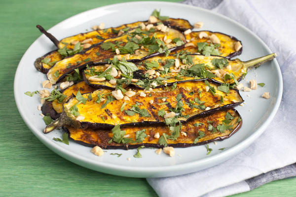 Indian spiced eggplant
