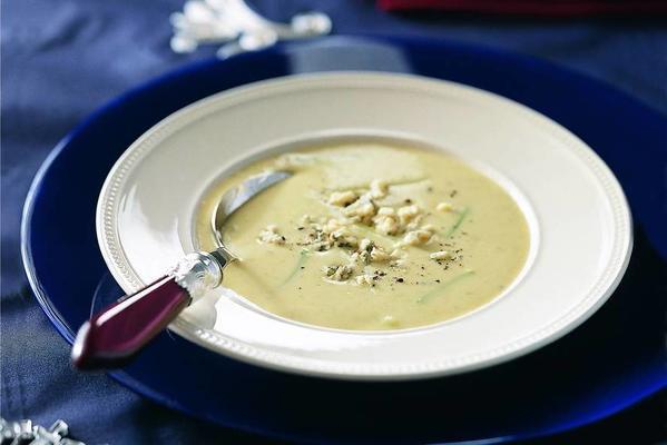 celeriac soup with stilton