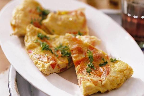 omelette with onion