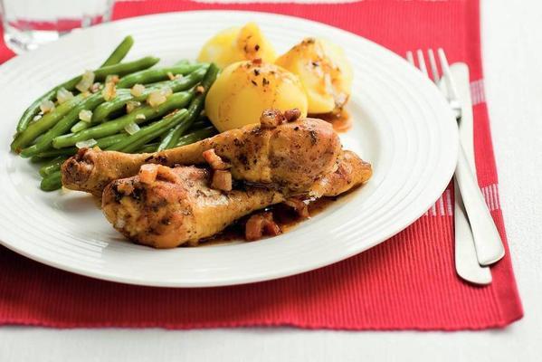 provençal chicken with bacon
