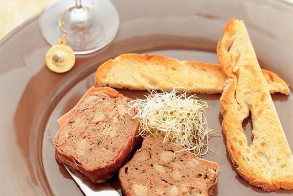 home-made chicken liver pate