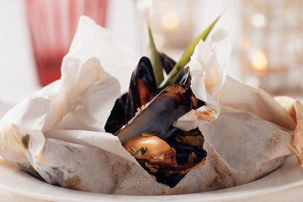 fragrant mussel packets
