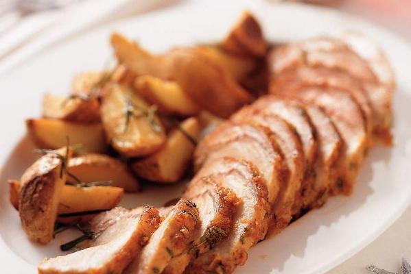 pork fillet with thyme honey marinade