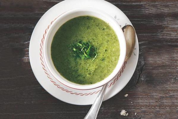Broccoli-Zucchini soup