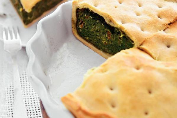 spinach pie from romagna