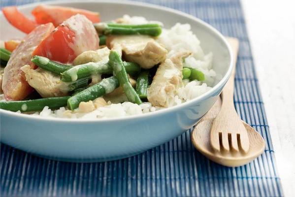 chicken in green curry
