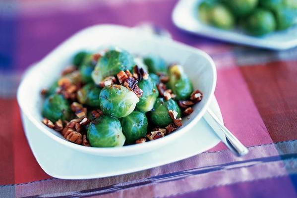 Brussels sprouts with nut butter