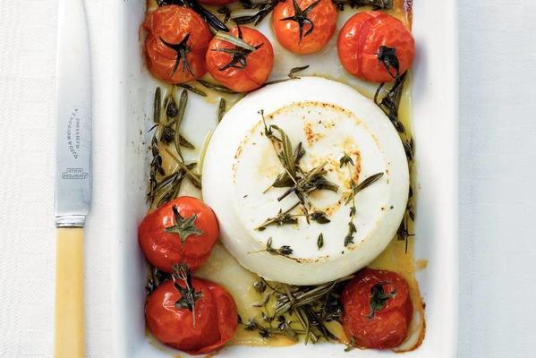 ricotta with cherry tomatoes