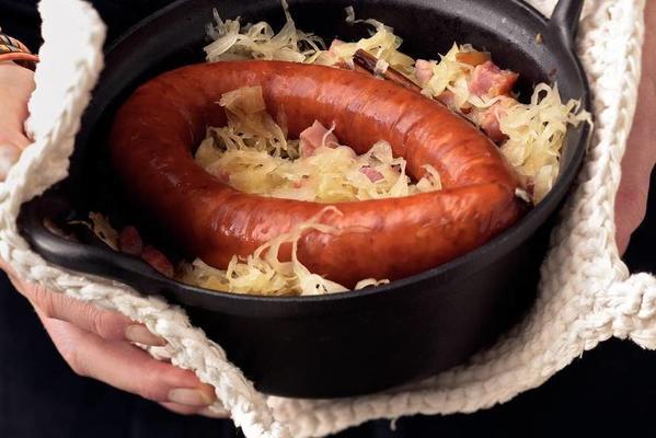 sauerkraut from the oven