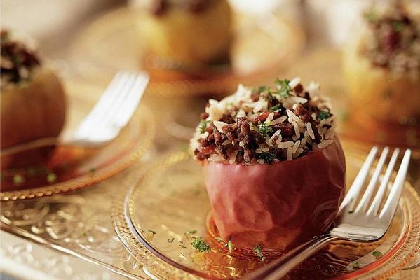stuffed apples with meat