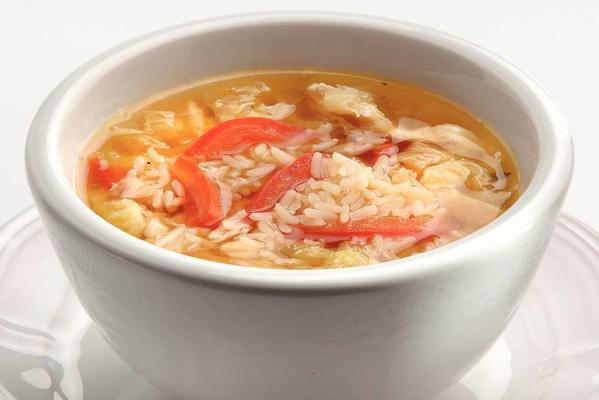 chicken soup with chinese cabbage