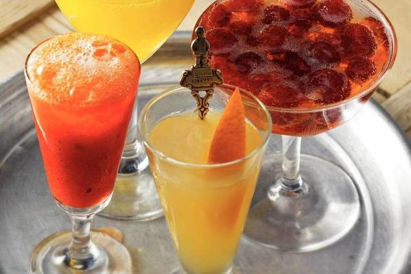 orange-grapefruit cocktail