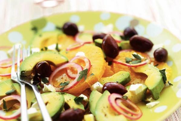 orange-avocado salad