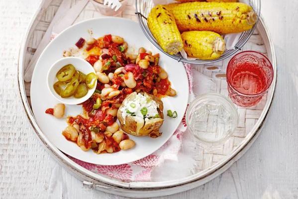 summery chili con carne with top dinners