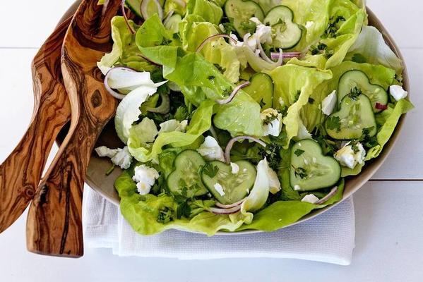 lettuce-herb salad