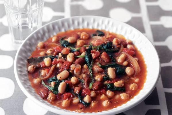 minestrone with beans