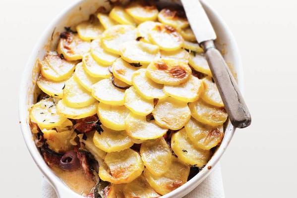 casserole with sausage and zucchini