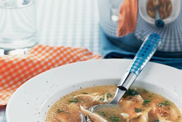 step-by-step chicken soup
