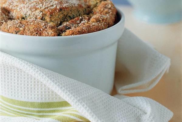 spinach souffle with anchovies