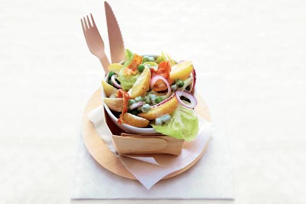 luxury potato salad with bacon