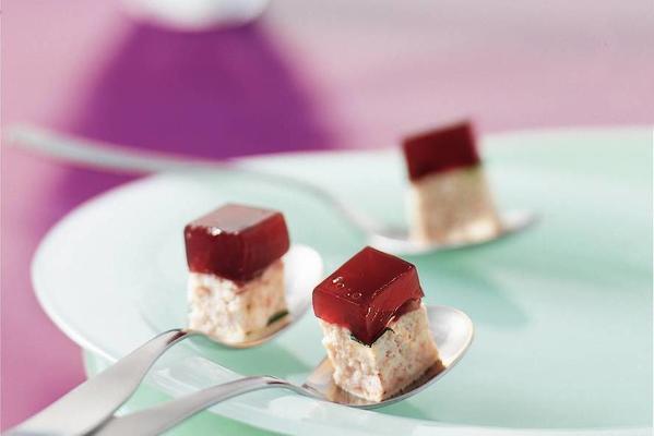 hammousse with port jelly