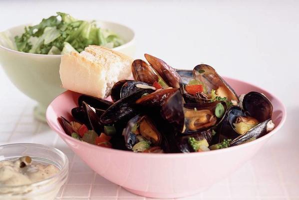 Provencal mussels